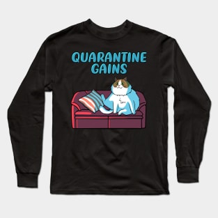 Quarantine Gains Long Sleeve T-Shirt